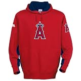 Los Angeles Angels of Anaheim The V Hooded Fleece by Majestic Athletic