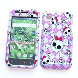 Samsung Vibrant T959 Galaxy S (T-Mobile) Snap On Protector Hard Case "Punk Rock Cutie" Design