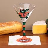 Florida Gators Hand-Painted 8.5oz. Martini Glass