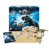 Coffret G&eacute;ant De Dinosaures a D&eacute;terrer : Tyrannosaure et V&eacute;lociraptor BUKI 438LG