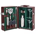 Manhattan Deluxe Insulated Cocktail Case - Mahogany