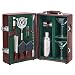 Manhattan Deluxe Insulated Cocktail Case - Mahogany