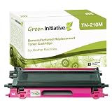 Green Initiative Remanufactured Magenta Laser Toner Cartridge for Brother TN210M