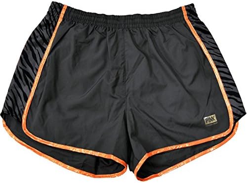 Victoria's Secret Pink Campus Track Shorts (Dark Grey, X-Small)