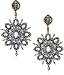 Sutra One of a Kind 18k Gold Blue Sapphire Starburst Dangle Earrings