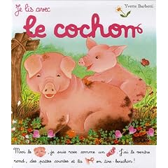 Je lis avec le cochon