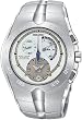 Seiko Mens Arctura Kinetic Chronograph All Stainless-Steel Watch. Model SNL023