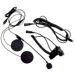 Midland AVPH1 Open Face Helmet Headset for Midland GMRS