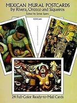 Mexican Mural Paintings by Rivera, Orozco and Siqueiros: 24 Cards (Card Books)