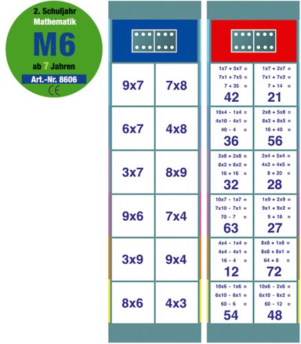 Oberschw&auml;bische Magnetspiele Set M6: Mathematik 2. Klasse
