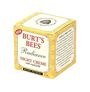 Burt's Bees Radiance Night Creme, 2-Ounce Jar