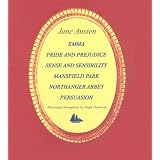 Jane Austen 6-book Boxed Set: "Emma", "Pride and Prejudice", "Sense and Sensibility", "Persuasion", "Mansfield Park" and "Northanger Abbey" (Collector's Library)by Jane Austen