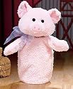 Piggsly the Pig Fluppet GUND Plush Puppet