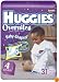 Huggies Overnites Baby-Shaped Diapers, Step 4 (22-37 Lbs), Pack of 31 Diapers