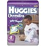 Huggies Overnites Baby-Shaped Diapers, Step 4 (22-37 Lbs), 31-Count Diapers