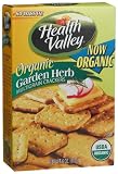 Health Valley Crackers, No Trans Fat Garden Herb, 6-Ounce Boxes (Pack of 6)