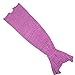HIEMAO Crochet Mermaid Tail Blanket for Kids, Teenage, Adult, Soft All Seasons Living Room Super Sleeping Bags, Classic Pattern (55