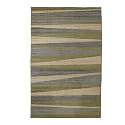 Mohawk Home Brazil Stripe Rug - Blue/ Green