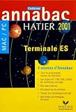 Revue Hatier  / Annabac 2001 Terminale ES