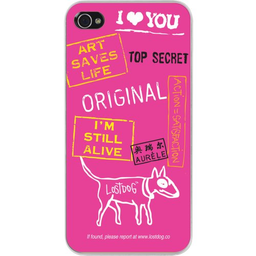 LOSTDOG L02-00027-01 iPhone 4/4S Slim Protective Case - 1 Pack - Retail Packaging - Pink