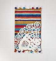 Suzani Striped Bath Pedestal Mats