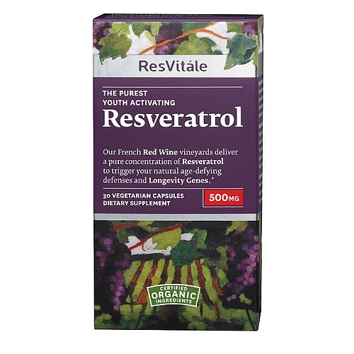 ResVitale Resveratrol (500 mg) 30 Capsules