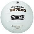 Tachikara VB7500 Cordley&reg; Composite Leather Stitched Outdoor Volleyball (White)
