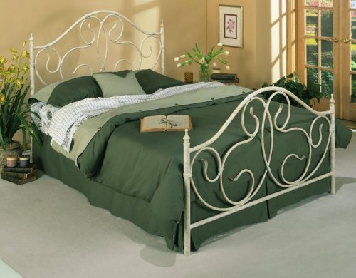 Powell F77 Sarasota Vanilla Marble Full Size Headboard or Footboard order 2 to make complete bed P01 frame sold separately