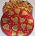 Gourmet Food : Scott's Cakes Garlic Pretzel Nuggets in a Heart Tin