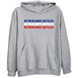 Sweatshirt Heather Gray  Triple Color Netherlands Antilles  Country