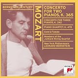 Mozart: Concerto for Two Pianos/ Concerto for Three Pianos/ Piano Quintet - Bernstein, N.Y. Philharm