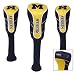 Michigan Golf Club Headcovers Set of 3 - Nylon