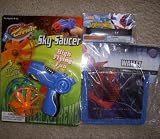 Spider-man Bracclet and Wallet and a Sky Saucer