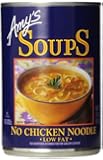 Amy's Soups, Low Fat No Chicken Noodle, 14.1 Ounce