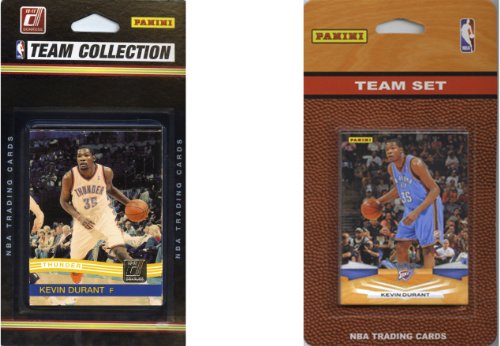 NBA Oklahoma City Thunder 2 Different Licensed Trading Card Team Sets