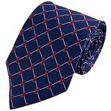 Boston Red Sox Navy Silk Woven 1 Tie