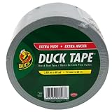 Duck 675586 Extra Wide Professional Duct Tape, 2-7/8-Inch by 60-Yard, Silver