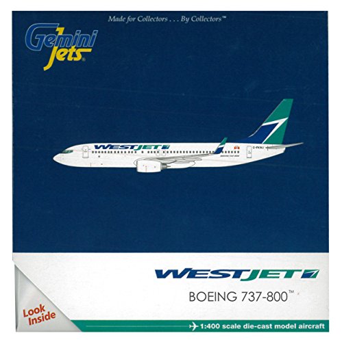 Gemini Jets West Jet B737-800(W) (1:400 Scale)