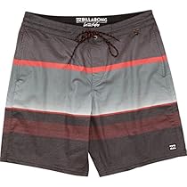 Billabong Men's Spinner 21 LO Tides Stretch Boardshort, Black, 28

