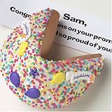 Good Fortunes Gigantic White Chocolate Congratulations! Gourmet Fortune Cookie