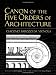 Canon of the Five Orders of Architecture (Dover Books on Architecture)