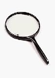 Electronics : GX Optical Opticron 59532 Finesse Hand Magnifier, 65mm Diameter, 3X Magnification, Highest Quality, PMMA lens with black plastic frame and handle