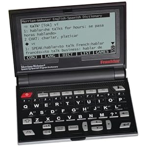 New-FRANKLIN BES-2100 DESKTOP SPEAKING MERRIAM-WEBSTER(R) SPANISH/ENGLISH DICTIONARY - FRK2100