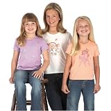 Wrangler® 20X Girls Horse Crew Neck Tee by Wrangler