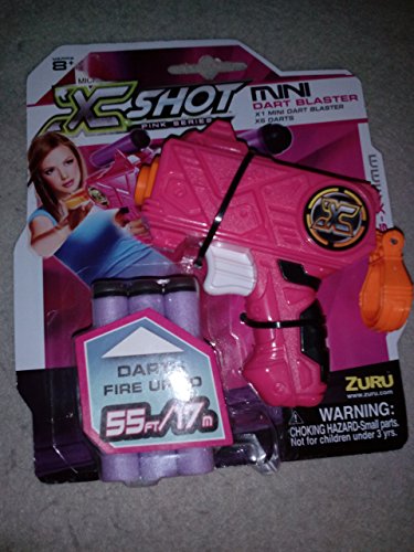 Zuru x shot excel series micro dart blaster gun with 6 safe foam …