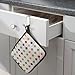 InterDesign Axis Over The Cabinet Hook for Dish Towel and Oven Mits, Chrome