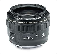Canon EF 28mm f/1.8 USM Wide Angle Lens for Canon SLR Cameras