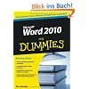 Word 2010 für Dummies (Fur Dummies) Word 2010 für Dummies (Fur Dummies)