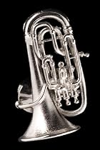 Euphonium Pin - Nickel Silver Plated