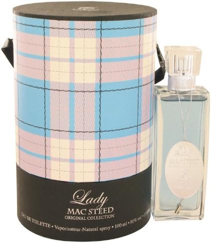 Lady Mac Steed Blue Tartan by Lady Mac Steed Eau De Toilette Spray 100 ml for Women